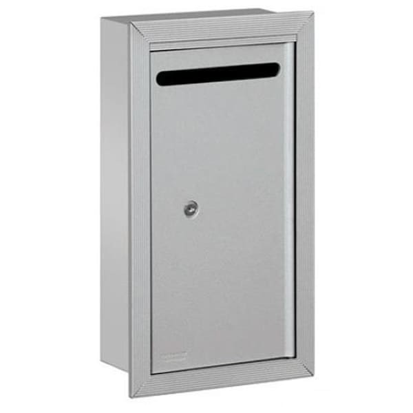 Salsbury Industries Salsbury Industries 2265AP Letter Box Recessed Mounted Private Access - Aluminum 2265AP - main